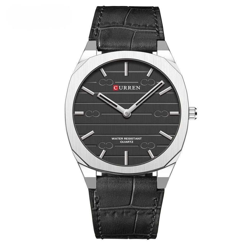CURREN 8480 Men's Leather Straps Watch